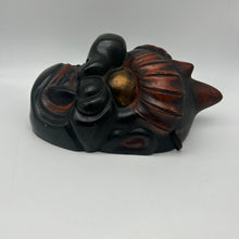 Load image into Gallery viewer, Tsuina (Oni) Mask & Gomineko Book - Wabisabi Mart