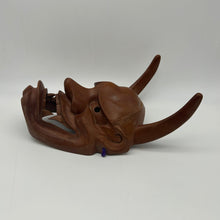 Load image into Gallery viewer, Wooden Hannya Mask - Wabisabi Mart