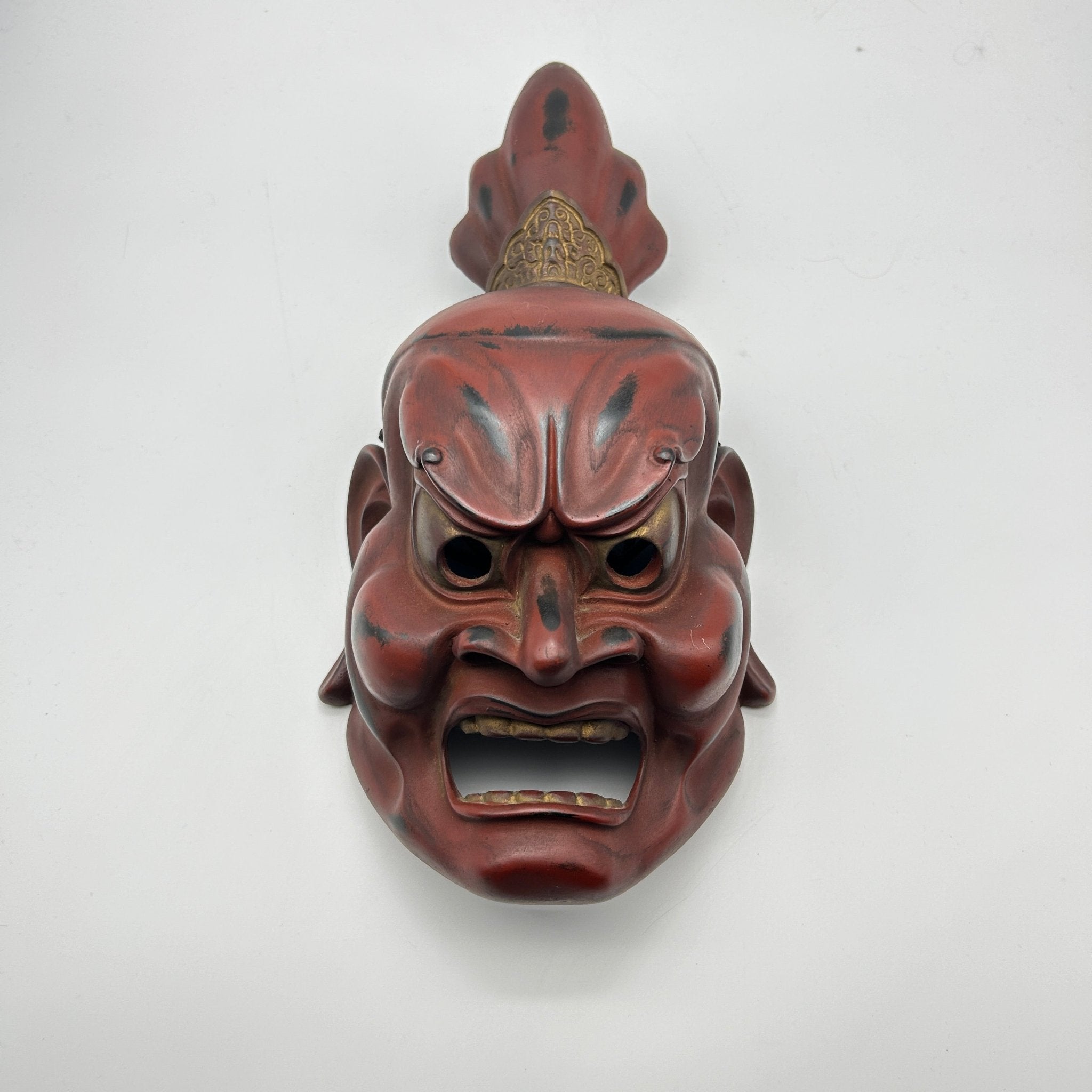 Agyo (Nio Guardian) Mask - Wabisabi Mart