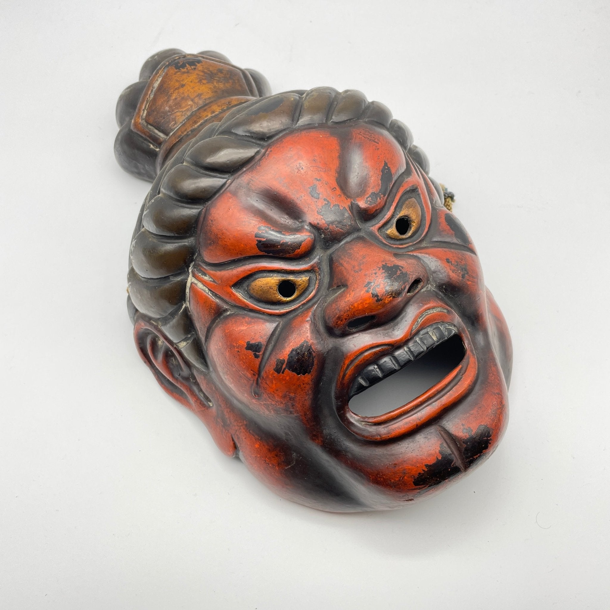 Agyo (Nio Guardian) Mask - Wabisabi Mart