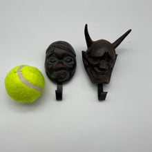 Load image into Gallery viewer, Hannya & Hyottoko Hangers/ Hooks (Iron) - Wabisabi Mart