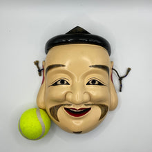 Load image into Gallery viewer, Kotoshironushi / Ebisu (Seven Lucky Gods) Mask by Kiyomi Yokota - Wabisabi Mart