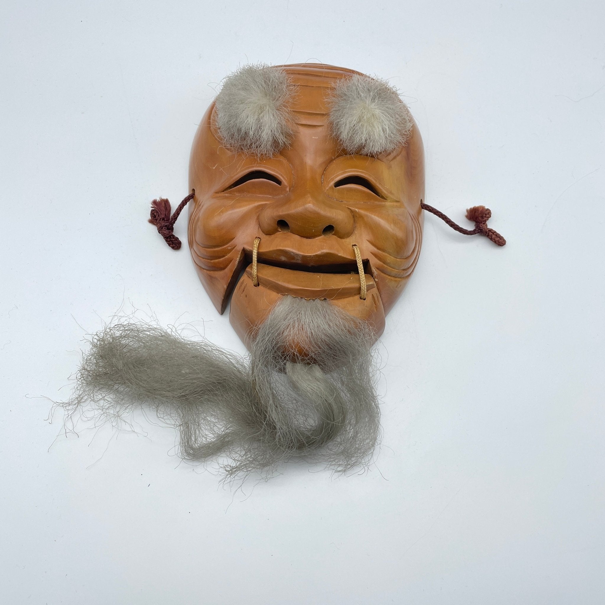 Great Old Vintage Japanese Ceramic NOH MASK -okina- 翁面 - Etsy