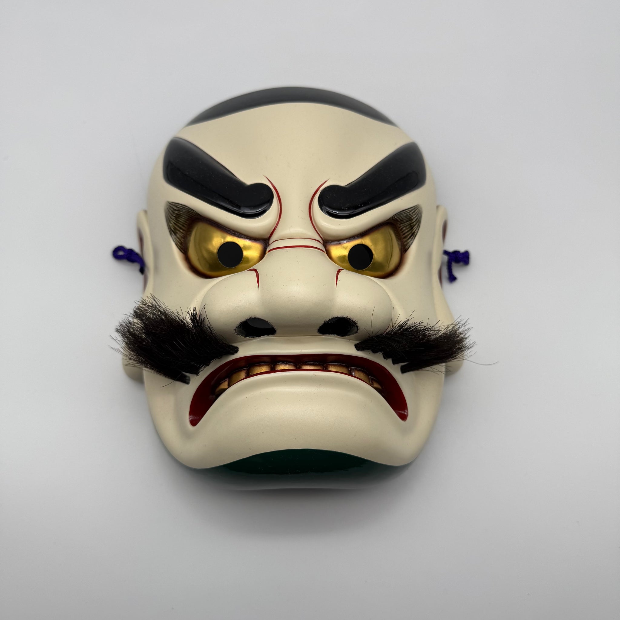 Japanese Signed Noh Masks | Japanese Noh Masks | Wabisabi Mart