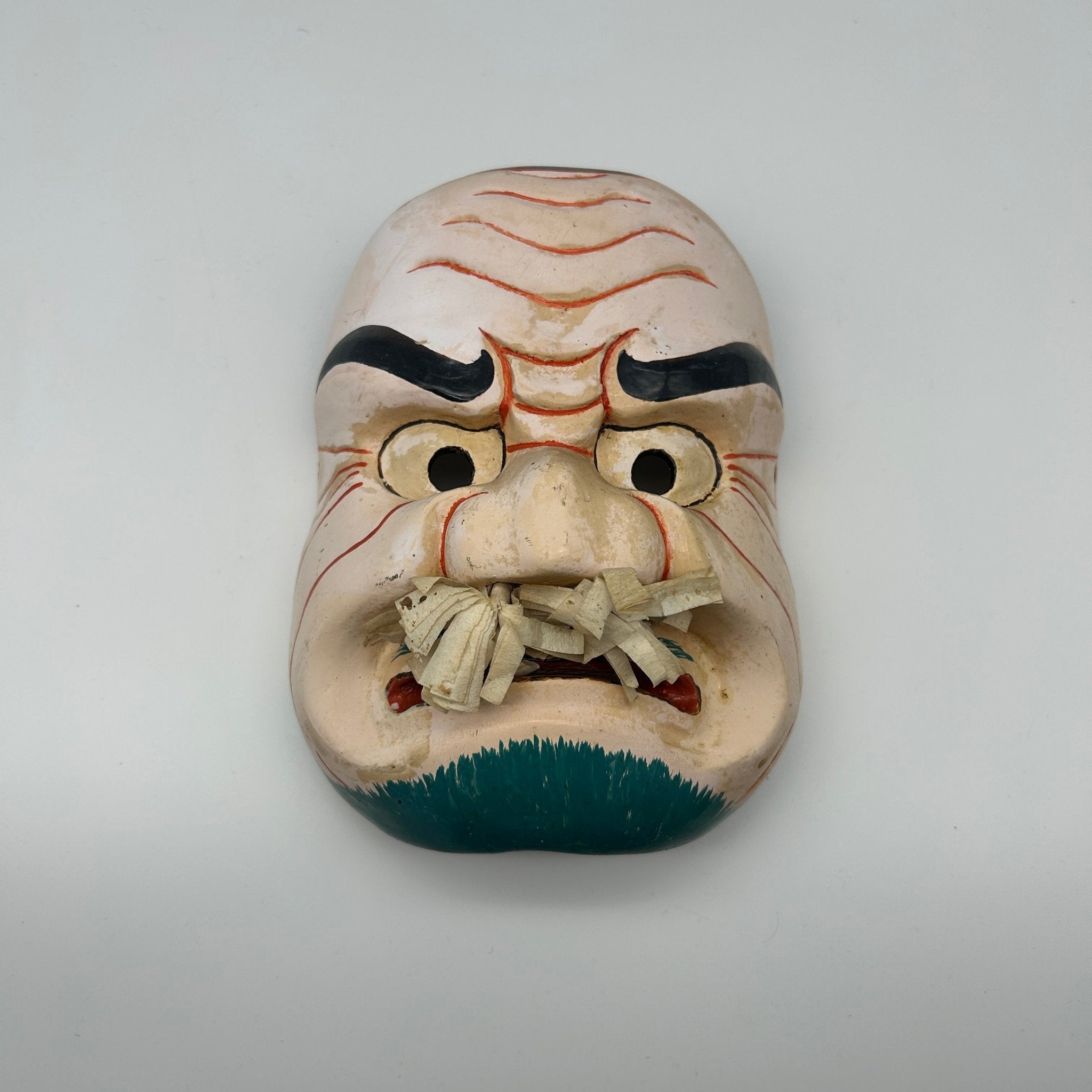 Japanese Signed Noh Masks | Japanese Noh Masks | Wabisabi Mart