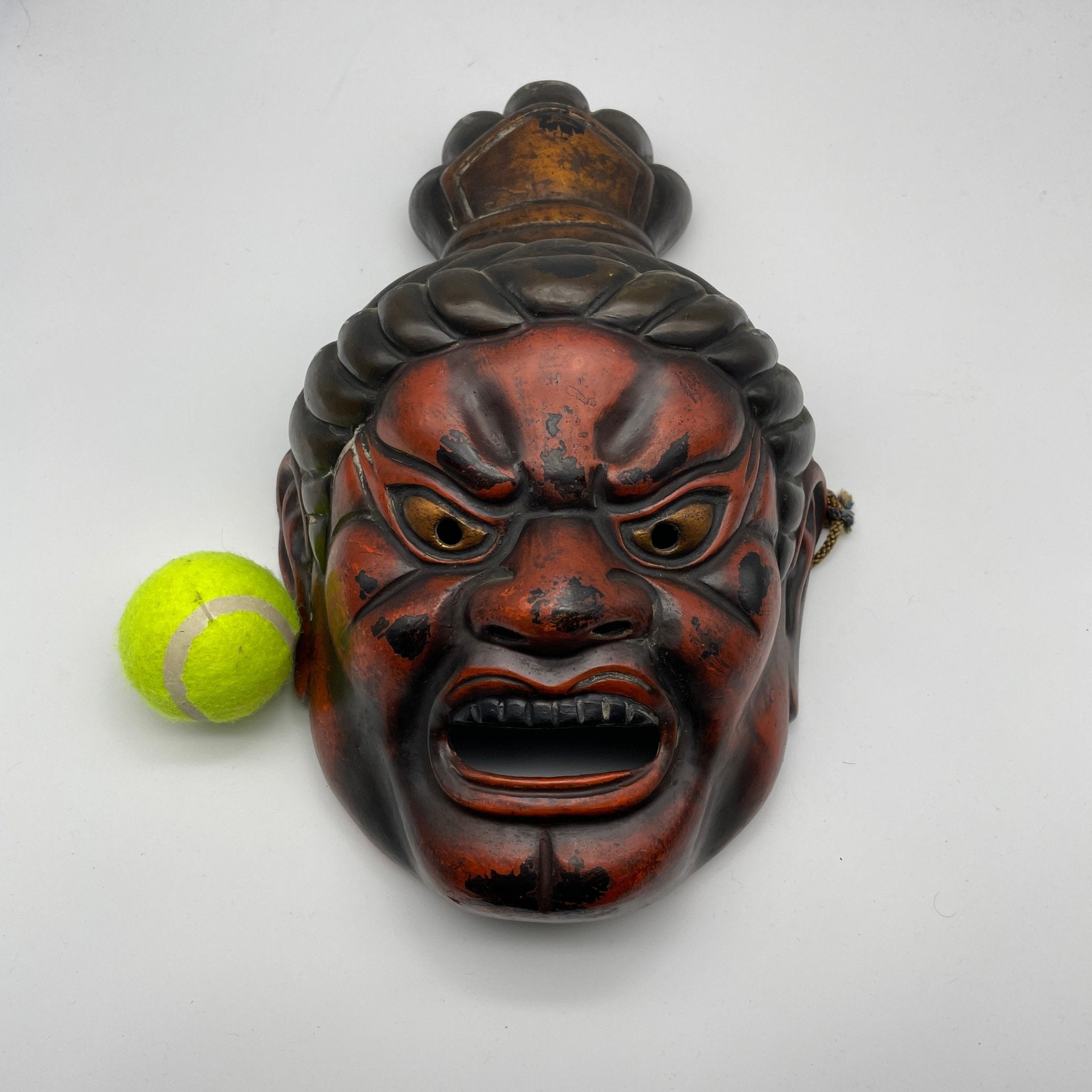 Agyo (Nio Guardian) Mask - Wabisabi Mart
