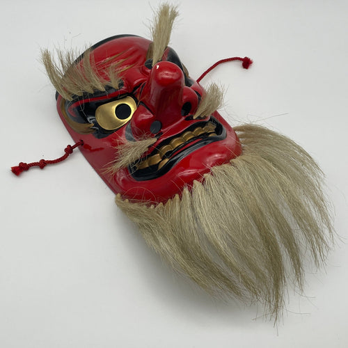Sarudahiko no Mikoto Mask (Signed) - Wabisabi Mart